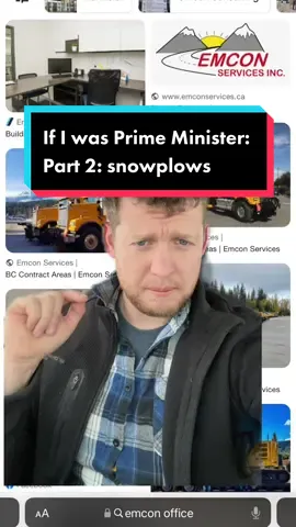 Replying to @Daniel O'Leary If I was prime minister: Canadian contracts for Canada #canada #buylocal #snowplow #politics #economy #jobs #working #winterdriving #yrb #emcon 