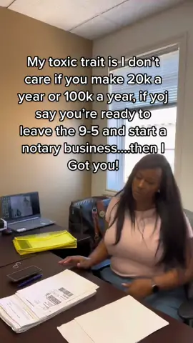 Look, I left my 75k a year job to be a notary. Mostly because I wanted to be my own boss and control my time! If you’ve been thinking about how to start a notary business, then I’m here for you! My next live class is March 4! See you there  Link to register is in my bio #notarypublic #momboss #realtorlife #sidehustlesecrets #teacherquittok #entrepreneurlife #realtorlife🔑🏠 #notarylife #remotenotarylife✍🏻 