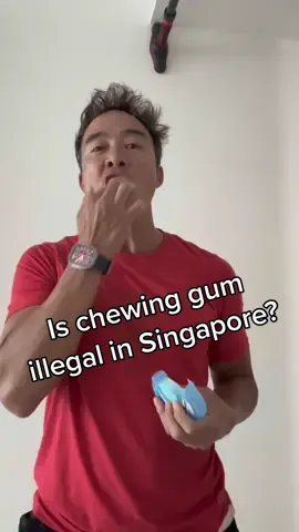 So can you chew gum in Singapore or not? 🤷🏻‍♂️🤷🏻‍♀️