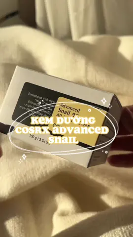 Da mấy bà dạo này sao ùi, cmt sản phẩm dưỡng ẩm mấy bà đang dùng cho tui tham khảo với #reviewlamdep #kemduongam #cosrxadvancedsnail92 #kemduongda #reviewskincare #lenxuhuong 