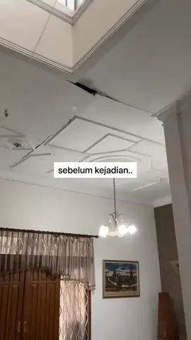 Plafon rumah aja bisa ambrol gara