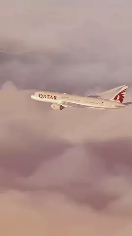 Head up in the clouds ✈️☁️ Where’s your next destination with #QatarAirways ?