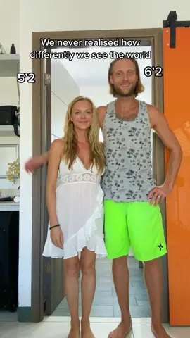 Tall Vs Short #tall #short #thehannistons #comedy #tallvsshort #perspective  #PepsiApplePieChallenge #heightdifference #heightdifferencecouples #relatable #Relationship 