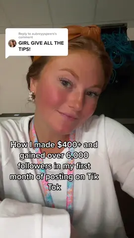 Replying to @aubreyyspeers sorry im slightly sick so that’s why I sound like that! Also let me know if you want me to do a video on how I made money!💗 #microinfluencer #microinfluencertips #microinfluencerjourney 