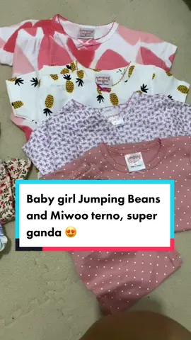 Super gaganda lalo na yung fabric 15 pairs na yung ganito ng baby ko super sulit hindi ka magsisisi. #islaamber #babygirl #fyp #tiktokshop #affiliate #jumpingbeansclothing #miwoo #terno 