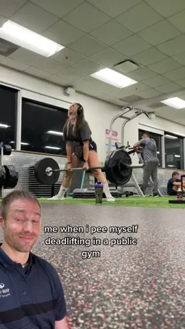 She peed herself when lifting! Here’s some tips. #gym #fitnesstips #womenshealth #FitTok (s/o valeria_zumaeta/ig)