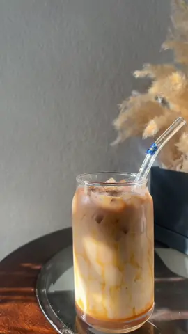 Bought a new milk frother today so I had to try out @Lydiahomecafe’s viral technique…which was a fail lol but the caramel macchiato was delicious😋 #caramelmacchiato #milkfrother #caramel #blackgirltiktok #fyp #foryou #lydiahomecafe #coffeeaddict #starbucks #makecoffeewithme #frother #icedcoffee #viral 