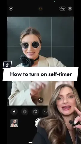 20 days of iPhone photo tips in under 15 seconds PART V: How to turn on your self-timer.📲✨🕥 #iphonetips 
