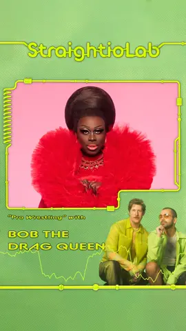 @bobthedragqueen explained wrestling to us this week and now we understand that it is an empowerment narrative for all involved! #bobthedragequeen #straightiolab #dragqueen #fypシ #fyp #wrestling 