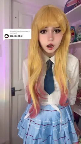 Replying to @TownGameplays pls stop commenting stuff like this ty #ccinnabunii #marinkitagawa #cosplay #mydressupdarling #marin #dressupdarling 
