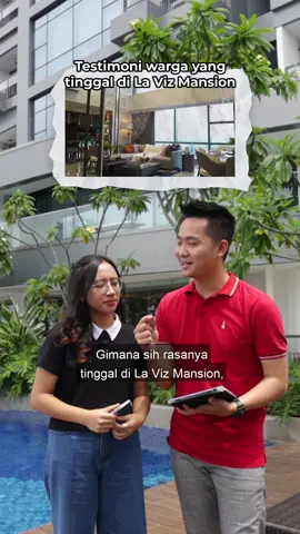 Liburan tiap hari katanya 😂 #LaVizMansion #CondominiumSurabaya #PakuwonSurabaya