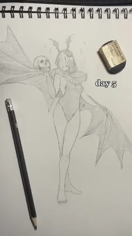 #draweveryday 🦇 day 5 #soldierpoetking #poet very predictable ⚰️ #virale #fypシ #sketchbookinspo 