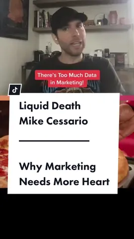 Founder of #LiquidDeath on why marketing needs more heart and less data — #MikeCessario #liquiddeathmountainwater #HarryStebbings #20VC #marketingtok #marketersoftiktok #pizzahut #marketingtips #marketing #funnyads