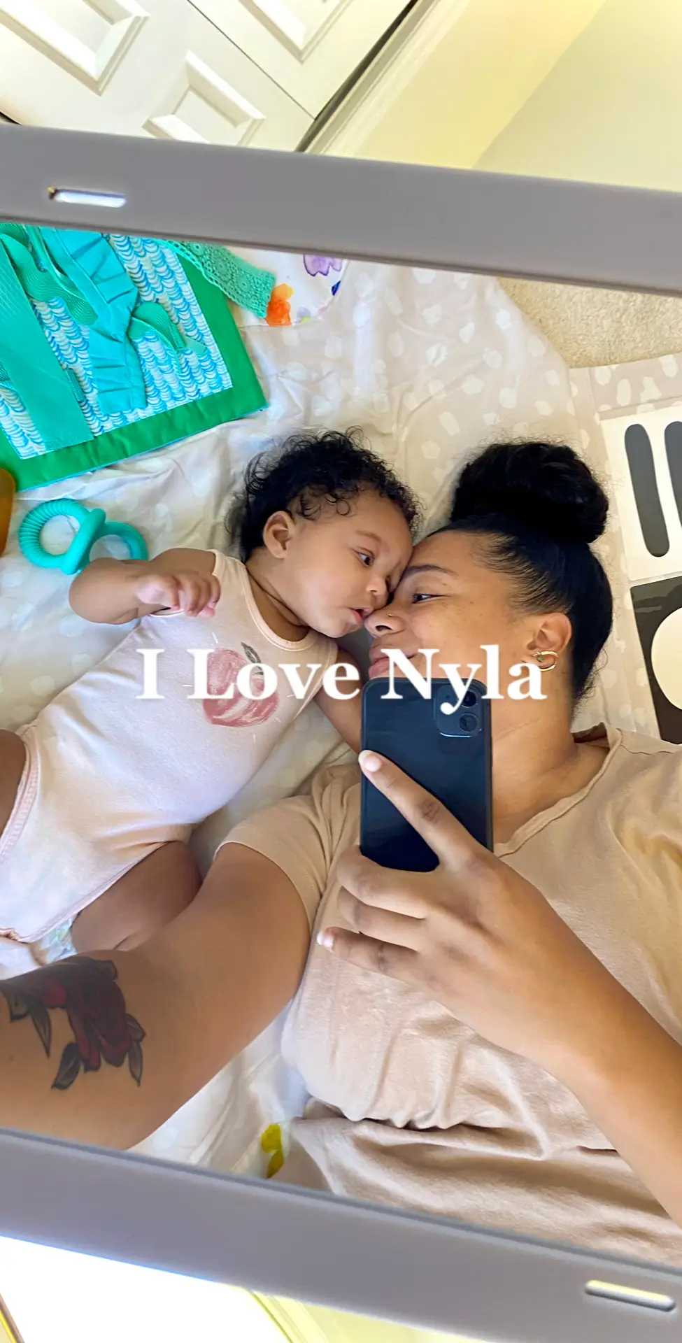 I Love Nyla 🤎 #qisforquiet #MomsofTikTok #momtok #moms #babylove #babyfever #ilovemybaby #momlife #mommydaughter #mommyanddaughter 