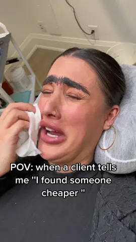 Lesson learned ☑️🤦🏻‍♀️ #brows #funny #funnyvideos #viral #fyp #memes #microblading #tattoo #pmu #toronto #botched #pov #funnypov #permanentmakeup 