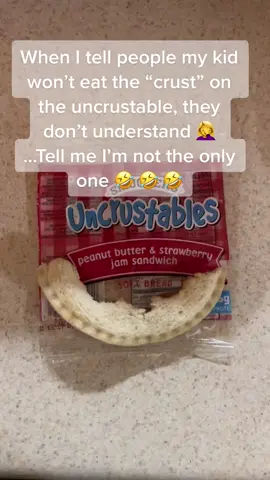 @smuckers #uncrustables are a #favorite in our house…but the “ #crust “ still ends up in the trash 😂  👀 #amazonstorefront ✨link in bio✨ #smuckers #peanutbutter #jelly #sandwich #peanutbutterandjelly #peanutbutterjellytime #peanutbutterjelly #strawberry #justinbieber #yummy  #yummyfood #toddler #toddlerlife #momlife #toddlers #toddlersoftiktok #toddlerfood #MomsofTikTok #moms #toddlertok #🤦‍♀️ #life 