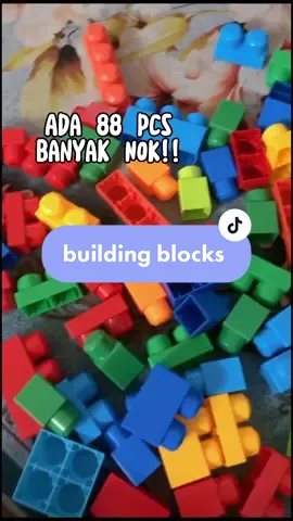 confirm anak2 ralit main ni pula🤭 #buildingblock #buildingblocks #buildingblocksforkids 
