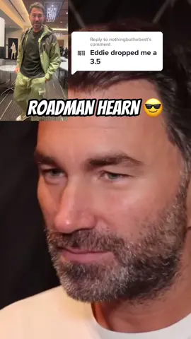 Replying to @nothingbuthebest Cali deyr 🤣🤣🤣🤣 #eddiehearn #parsons #nocontexthearn 