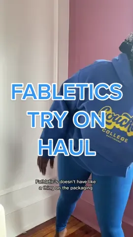 Tell @fabletics to collaborate with me! I’m obessed with there stuff😭🤭 #fabletics #tryonhaul #excercisewear #clothinghaul #fashiontiktok #blackgirltiktok #thicktok 
