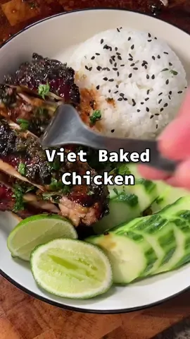 Vietnamese inspired baked chicken 🫶🏼