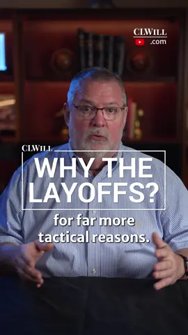 Why all the layoffs lately? #leadership #leadertok #layoffs
