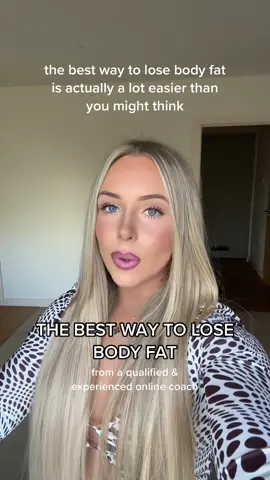 THE BEST WAY TO LOSE BODY FAT !!! especially for those who are beginners 🤎 ‼️ watch until the end if you want an easy + enjoyable challenge that WILL help you lose weight within 1 month 🥰 Losing body fat can actually be a lot easier than you might think! 🚫you do not have to kill yourself doing crazy intense HIIT workouts, exercises you don’t feel comfortable doing or running🚫 ✅one of the easiest, effective, enjoyable and sustainable ways of losing body fat is by WALKING MORE *increasing your non exercise activity thermogenesis (NEAT)  Non Exercise Activity Thermogenesis (NEAT) this is the amount of calories you burn through your movement outside of your normal exercise or workouts (walking, climbing stairs, fidgeting, standing etc). Hitting a step target is one of the best ways to measure and monitor this. And in most cases, this actually contributes MORE to your daily energy expenditure than your intense gym/home/ HIIT workouts!!🥵 I personally use a tracker to count my daily steps and although these trackers are never 100% accurate or representative of exactly how many calories you’re burning, they are a really useful tool to help you notice patterns, set goals and improve on💪🏼)  🕐 There are 168 hours in the week. Maybe you spend 4 hours in the gym a week.... the other 164 hours are gonna have a much bigger impact on whether or not you reach your fat loss goals (along with your nutrition ofc🍎🥑) I hope this helps some of you with your weight loss goals ❤️ If you would like to work with me through my online coaching click the link in my bio and let me know your goals #bestwaytoloseweight #weightlosshelp #fatlosstips #walkingforweightloss #nonexerciseactivity #weightlossmentor #weightlosssecrets #weightlosstiktok #howtolossweight #howtolostbellyfat #weightlossforbeginners 