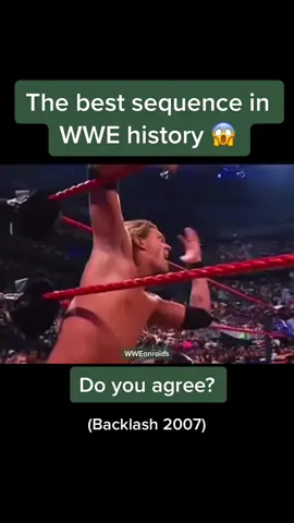 Masterpiece of a match 🤩💥#screammovie #WWE #wwetiktok #wwefan #wwethrowback #throwback #smackdown #backlash #raw #fypシ #fypage #johncena #randyorton #rko #wrestling #wwe2007 #oldwwe #wwemove #tripleh 