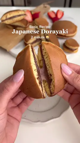 Recipe on IG giorgiapaino 🥞🧡 #dorayaki #japanesepancakes #dorayakiviral #pancakes #pancakelover 