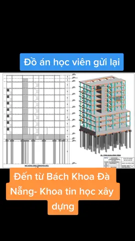 Đồ án cựu học viên đến từ bách khoa Đà Nẵng #thietkenhapho #revit #autocad #đồ_án 
