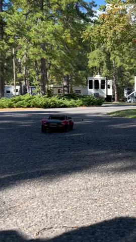 Dusty coming too hot #dumbwaystodiee #trend #crash #dumb #traxxas #rccars #carguy #rctruck #baja #fails #notgood #fyp #foryou 
