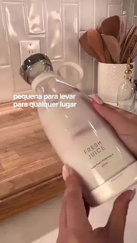 Frech Juice, uma mini garrafinha portátil que não te deixa na mão em qualquer hora do dia...... 💸📚#amazonfinds #tiktokmademebuyit #produtosinovadores 