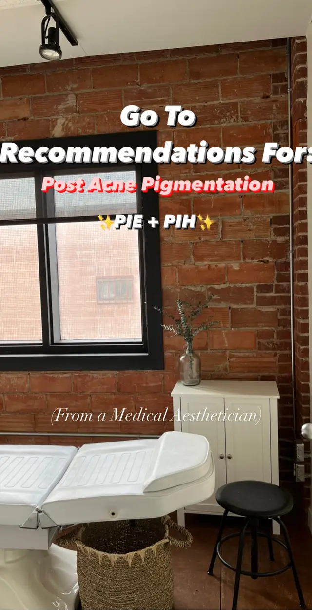 Fading stubborn post acne marks recommendations. 🙌🏻💗  #pie #pih #pigmentation #skincarerecommendations #postinflammatoryerythema #postinflamatoryhyperpigmentation #acnescars #acnemarks #fadeacnescars #postacne #scarringhelp #microneedling #revepeel #enlightenpeel #fractionalresufacing #laserresurfacing #inmode #vitaminc #vitamina #aha #bha #brighteningserum #productsforacnescars #medicalaesthetician 