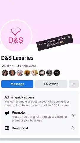 Follow my small boutique on Facebook.. waiting on my items to arrive. 🛍🩷✨️  #supportsmallbusiness #goals #bossmoves #fashion #purses #accessories 