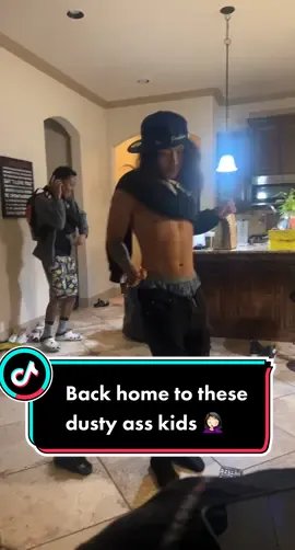 Came home to a messy ass house… But loads of laughter… #mamap #buudahunnitz #dusty #dustyasskids #foryoupage #foryou #fyp #family #Love #Home #son #music #rap #funny #viral #momandson 