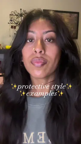 I will be doing tutorials for you guys🤎BUT here are some examples of my favorite protective styles. I like to change it up but it can also be as simple as two braids 🥰the key is to finding what works best for you and that you’re consistently keeping your hair protected ✨ #protectivehairstyles #longhair #hairgrowthjourney #cabellolargo  