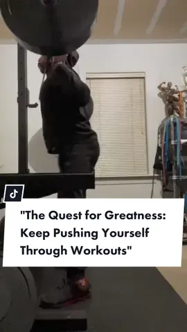 Workouts are like a quest, never give up! Keep pushing yourself and you will reach greatness #stronger #fitnessmotivation #pushyourlimits 