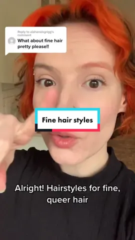 Replying to @alahanaisgrigg #greenscreen Because these images are of me/ my clients/ friends they are all on short to medium length hair, as that is my speciality. I am compiling longer lengths and videos for those that don’t have short hair! But please be patient with me Check out these short- medium length hair cut styles for fine hair—  • shaggy/ face framing bangs  • mixie (mullet-pixie) • French bob • bi-bob  • micro bob  • bixie (bob-pixie) • textured pixie (emphasis on the sideburn)