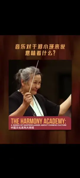 #ZhengXiaoying What does #music mean to you? #HarmonyAcademy #和谐讲坛 