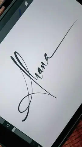 Signature Design: Aliana #signature #signatureideas #aliana 