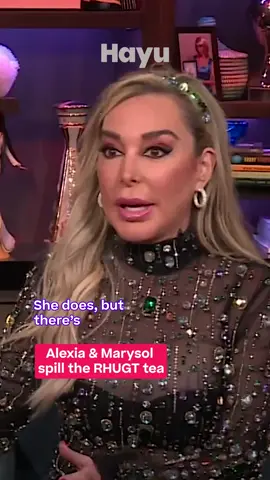 Alexia and Marysol tease what’s to come on #RHUGT and it looks like we’re in for a wild time. #RealityTV #Hayu