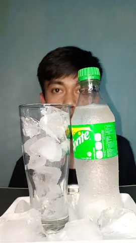 ASMR ~ SPRITE & ES DRINK FRESH COLD #fypシ #trending #tren #asmr #asmr 