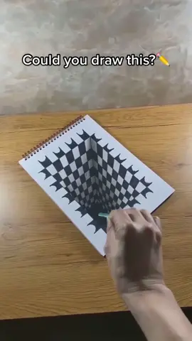 Rate the illusion art from 1-10🤩👇 🎵: Improvisation - @olafurarnalds_official 🎶 #illusion #illusionart #opticalillusion #arttok 