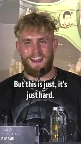 There's no doubt in @jakepaul's mind he KOs #TommyFury and not the otheway around 😏 