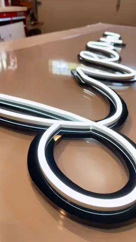 ⚡️ Inlayed LED flex Neon sign ⚡️ #flexneon #flexneonsign #ledneon #ledneonsign #acrylicsign #SmallBusiness #fyp #fypシ 