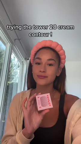 using @tower28beauty new cream contour!! #tower28giftedme #tower28 #creamcontour #cadencenic 