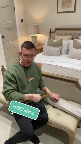😜🥰 Ohhh yay its here … my beautiful fabric from @Just Fabrics | Fabric Shop this was the Tetbury Linen / Hopsack at £17.95 /m. It’s beautiful, very good quality and matches the rooms tones perfectly 👌 cant wait to see this as curtains 👏 #fabric #fyp #houseoftiktok #luxuryhomes #curtains #bedroomdesign #bedroommakeover #renovationproject #interiordesign 