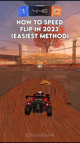 How to speed flip in 2023‼️ (easiest method) #rocketleague #speedflip #tutorial #keyboard #mouse #kbm 