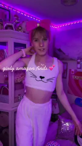 is this video even PG 😅💕 // #amazonfinds #cinnamonroll #pink #girly #fyp #pajamas 