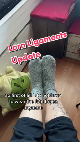 Torn Ligament Update ❤️ #recover #tornligament #ouch #update 