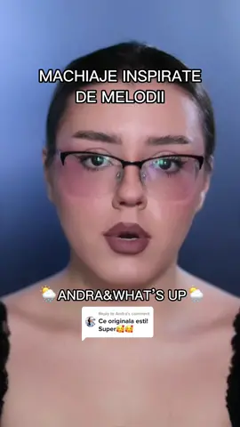 Replying to @Andra cine isi mai aminteste de melodia asta?🥹🤍/ instagram: claudiapreduca #machiajecasimelodii #andra #klameteo 